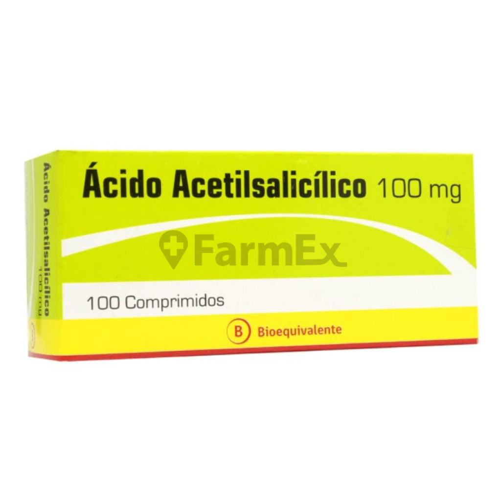 Acido Acetilsalicílico 100 mg x 100 comprimidos opko
